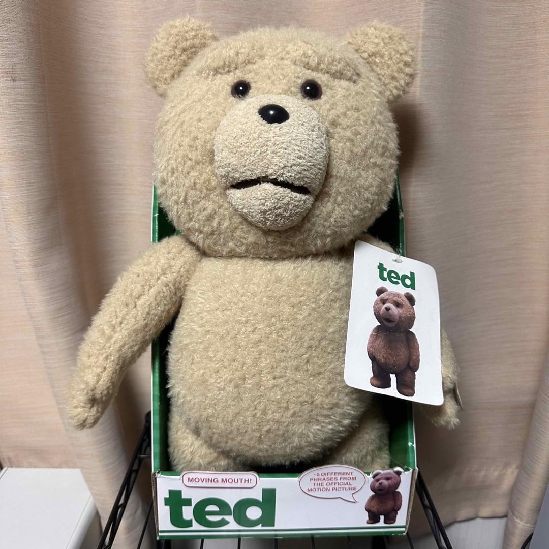 テッド しゃべるぬいぐるみ Amazon.co.jp: 海外版 TED テッド 16インチ 喋るぬいぐるみ 等身
